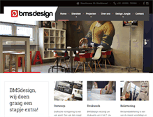 Tablet Screenshot of bmsdesign.nl